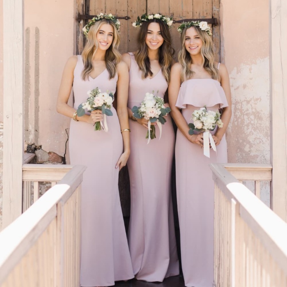 Show Me Your MuMu Vintage Rose Morgan Trumpet Gown